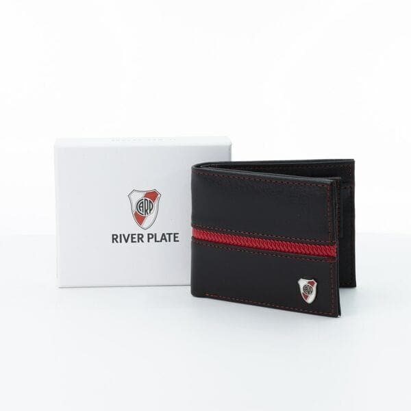 Billetera River Plate Emblema Bordado - imagen 1