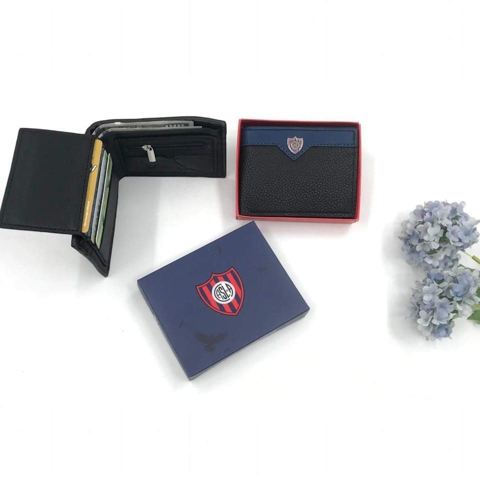 Billetera San Lorenzo Escudo Bordado - imagen 1