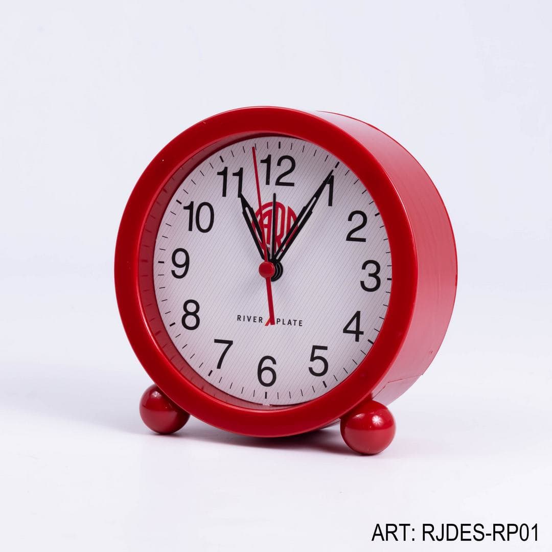 Reloj Despertador River Plate Clásico - Rojo - imagen 1