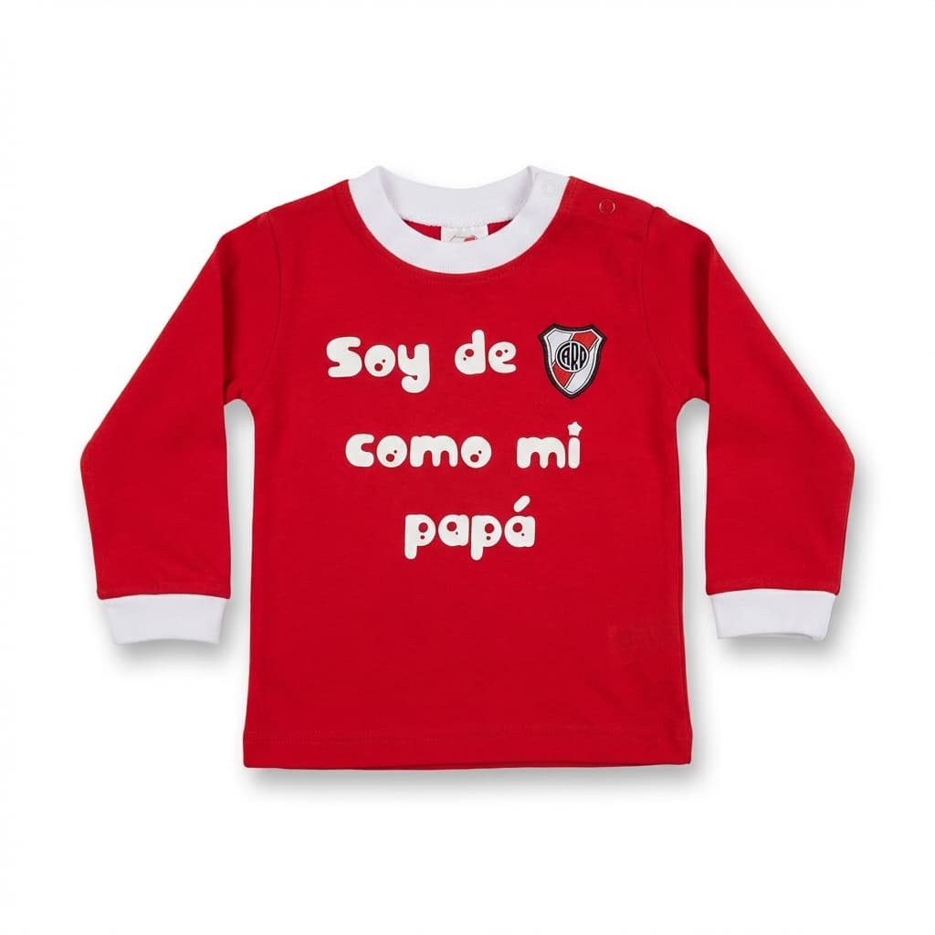 Body River Plate Soy Como Mi Papá - Manga Larga Infantil - imagen 1
